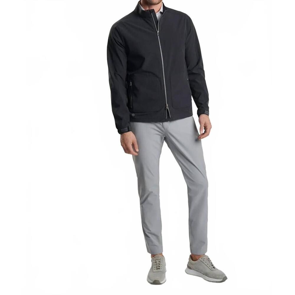 NEW PETER MILLAR crown crafted contour jacket in black